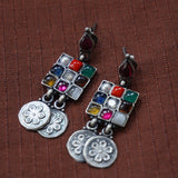 Navratna earrings