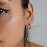 Dial earrings