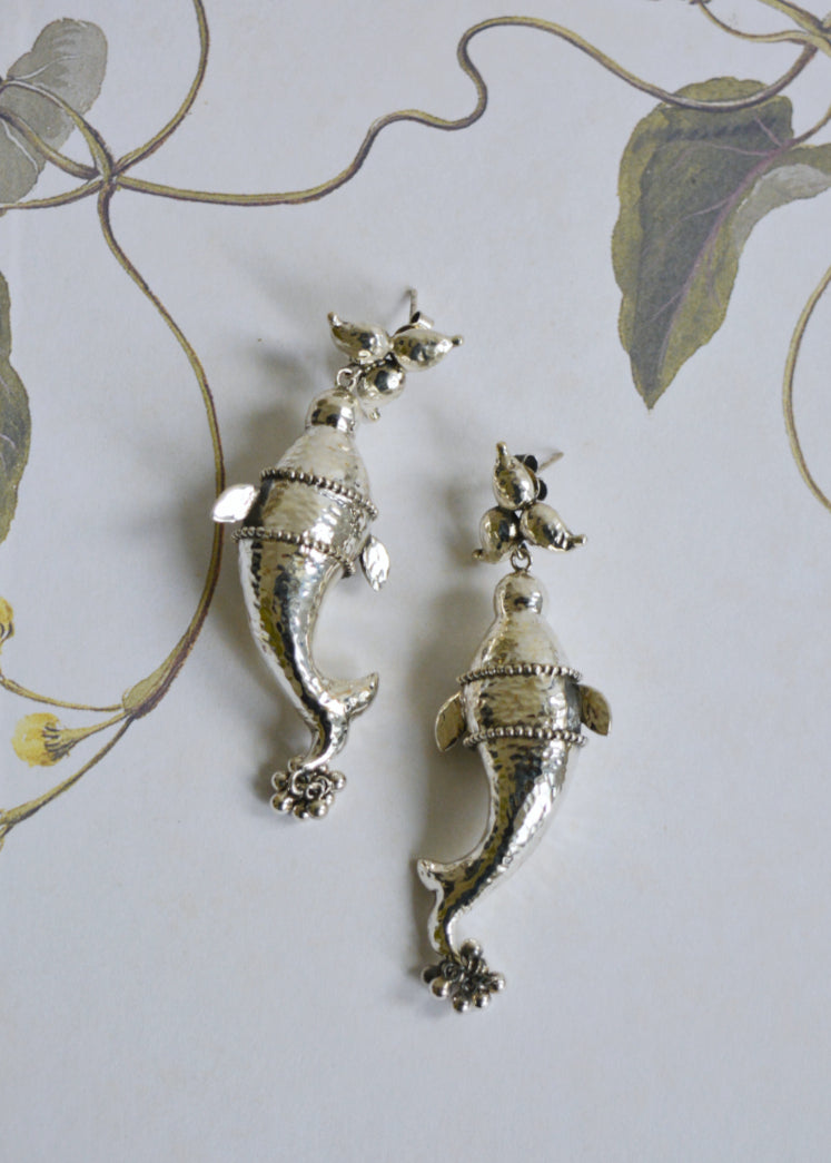 Jhasa fish earrings