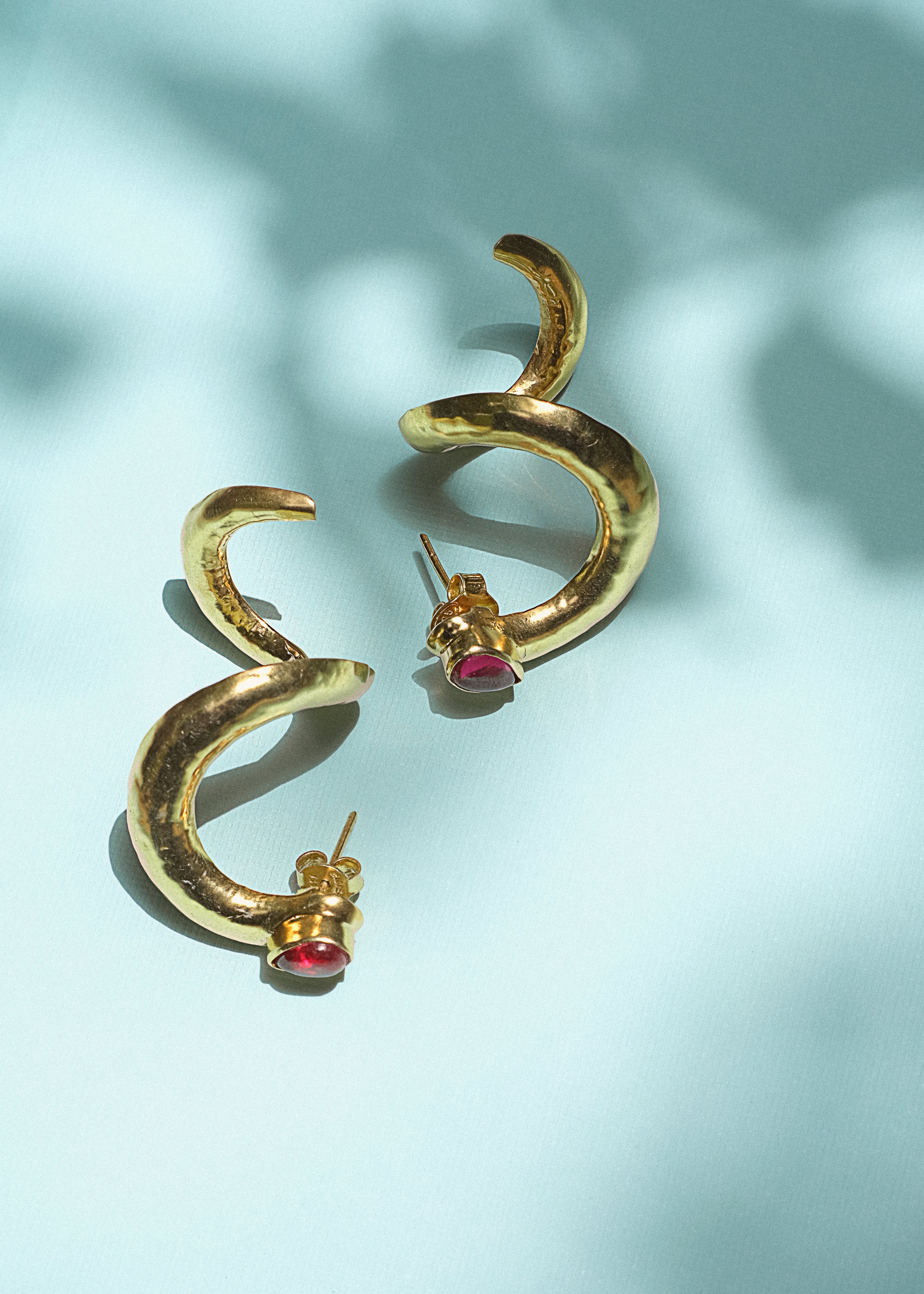 Swirl earrings