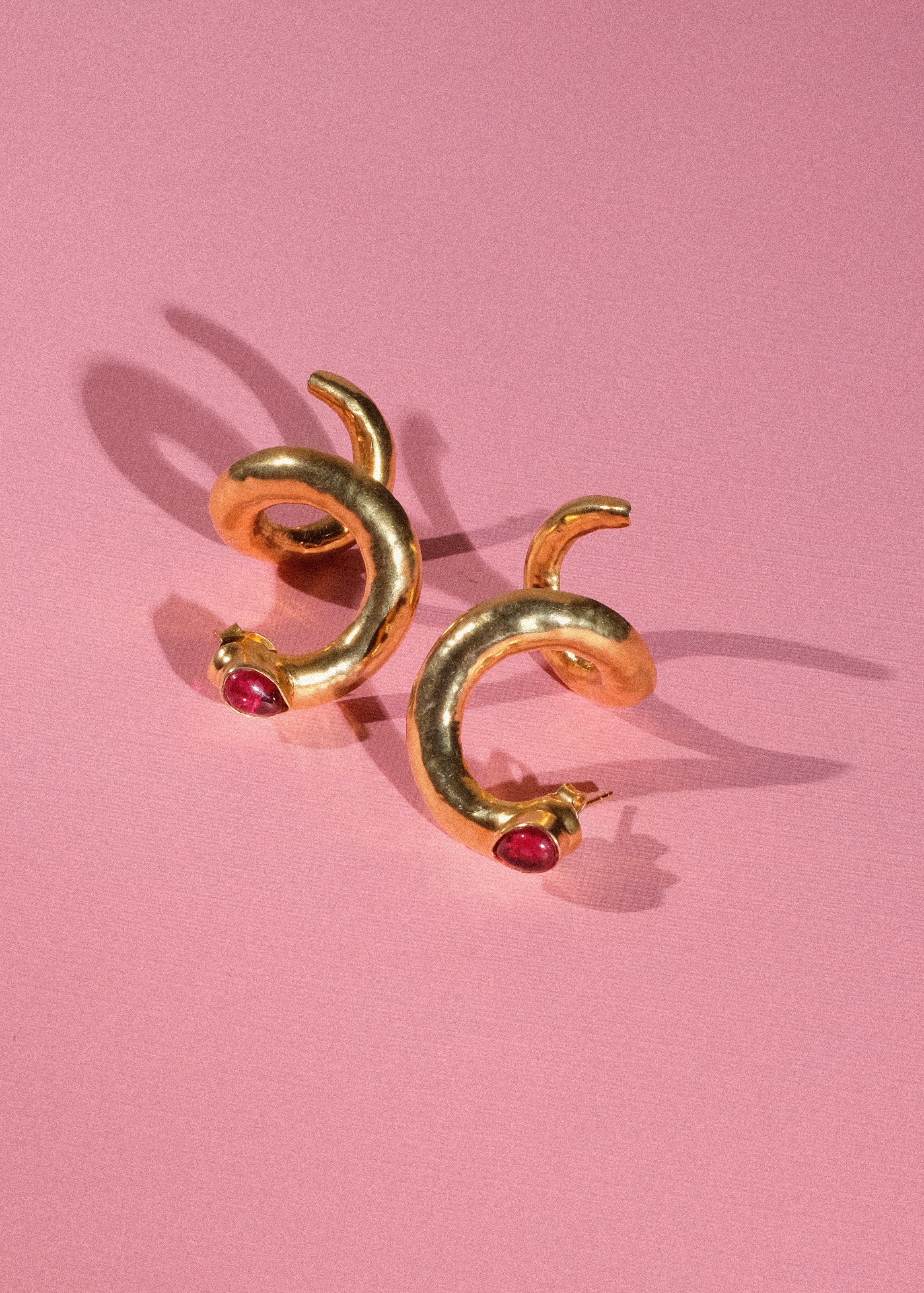 Swirl earrings