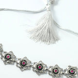 Phool mala necklace