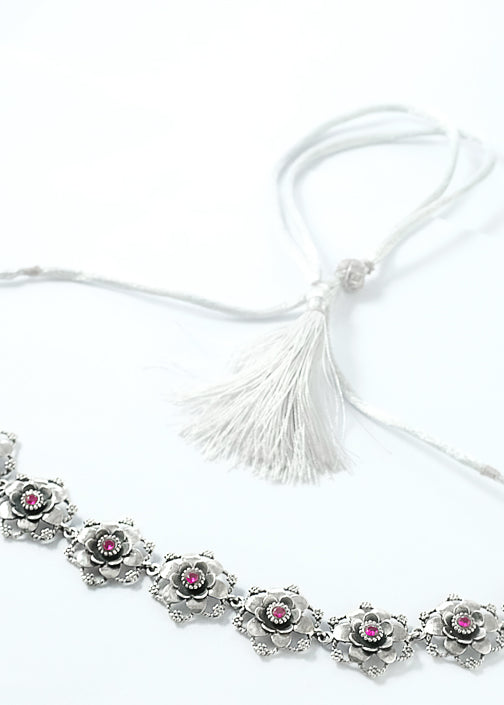 Phool mala necklace