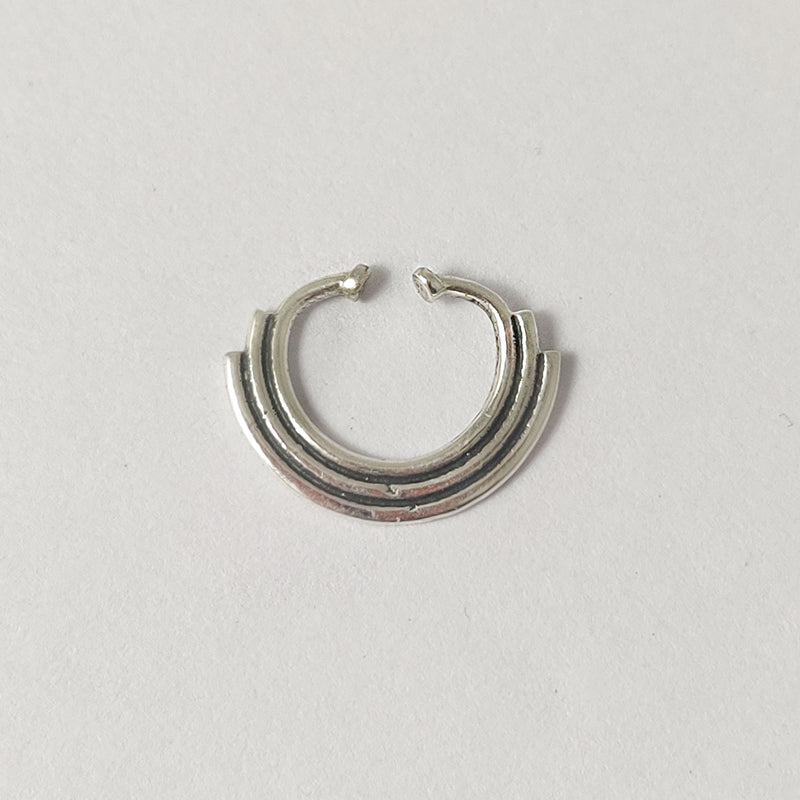 Layered septum ring