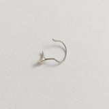 Crescent nose pin